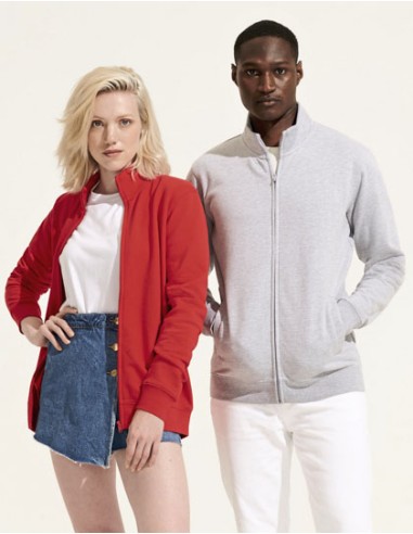SOL-04240-Unisex Full-Zip Jacket Cooper